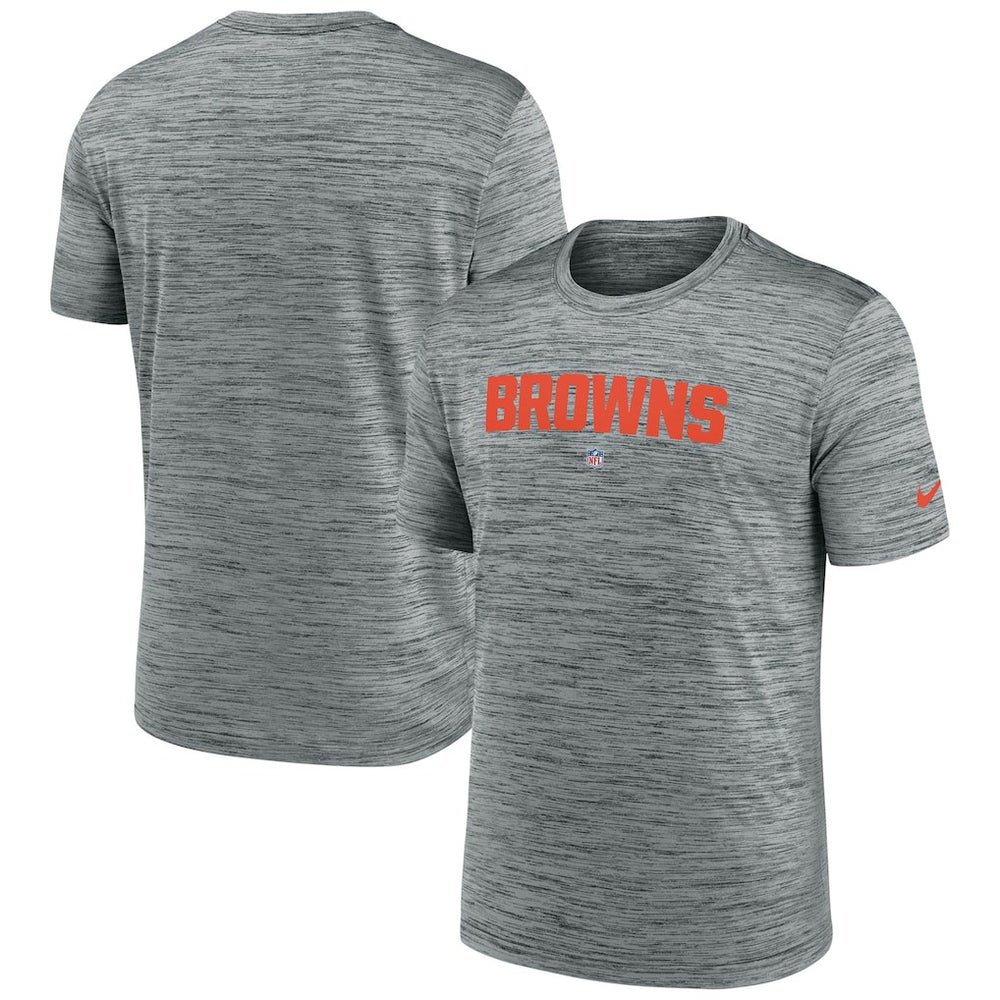 Cleveland Browns Velocity Performance T-Shirt - Gray T-shirts