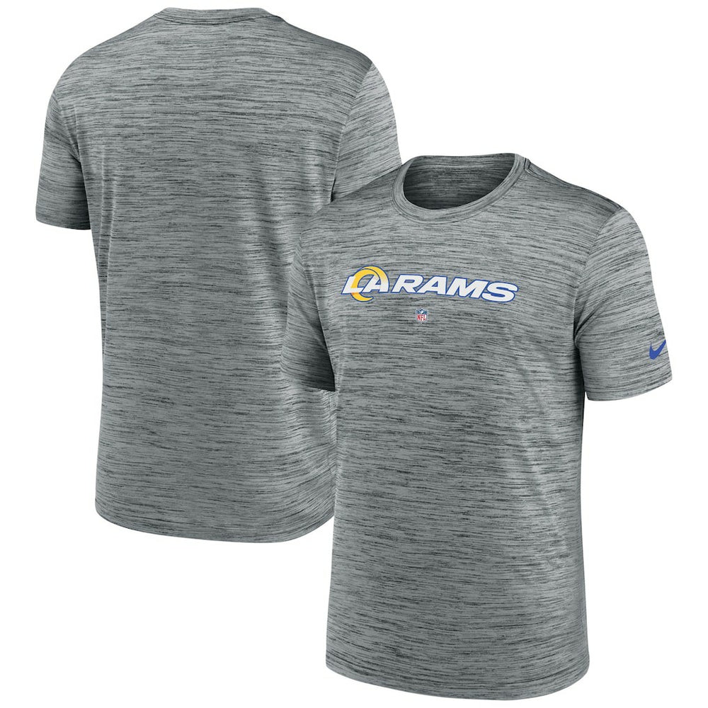 Los Angeles Rams Velocity Performance T-Shirt - Gray T-shirts