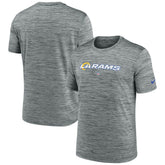 Los Angeles Rams Velocity Performance T-Shirt - Gray T-shirts