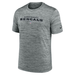 Cincinnati Bengals Velocity Performance T-Shirt - Gray T-shirts