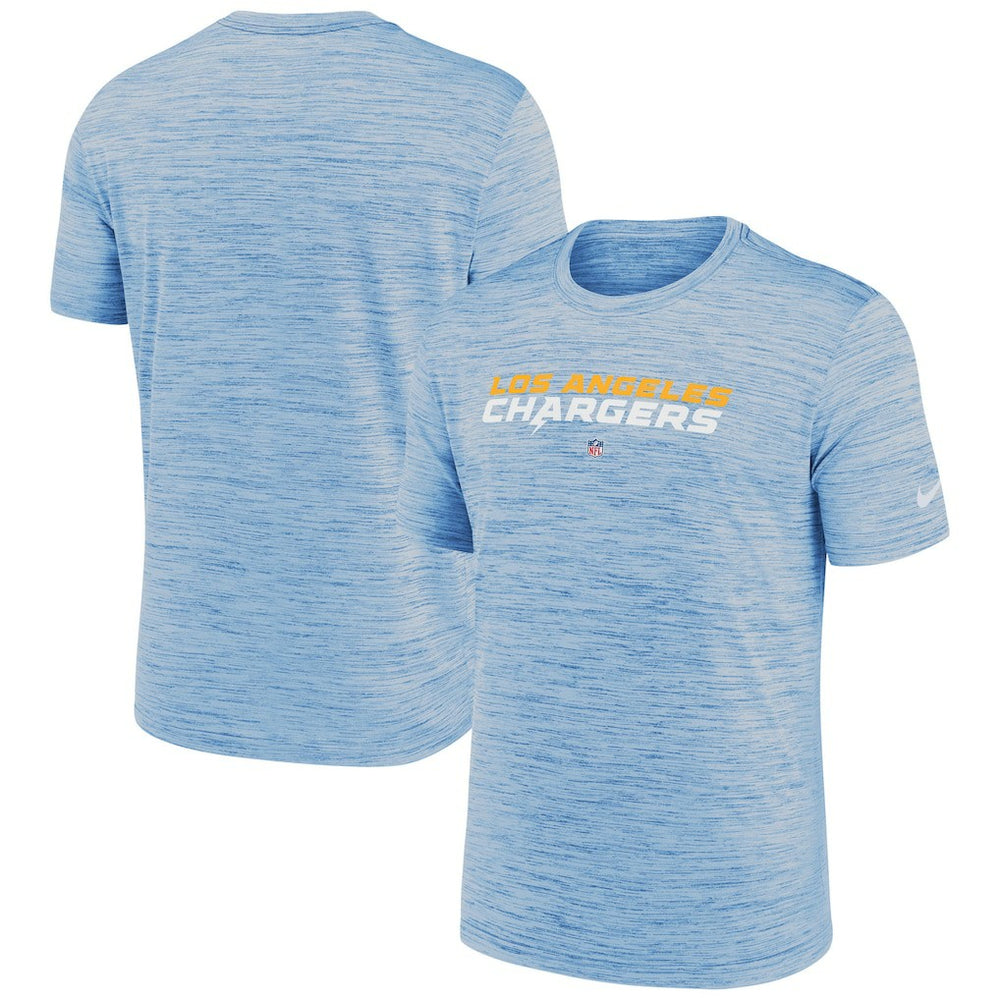 Los Angeles Chargers Velocity Performance T-Shirt - Powder Blue T-shirts