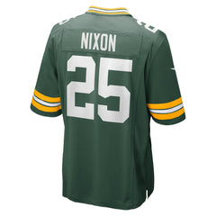 Keisean Nixon Green Bay Packers Game Player Jersey - Green Jerseys