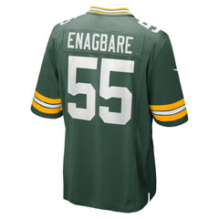 Kingsley Enagbare Green Bay Packers Game Player Jersey - Green Jerseys