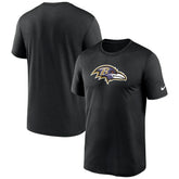 Baltimore Ravens Primetime Legend Logo Performance T-Shirt - Black T-shirts