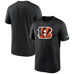 Cincinnati Bengals Primetime Legend Logo Performance T-Shirt - Black T-shirts