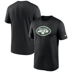 New York Jets Primetime Legend Logo Performance T-Shirt - Black T-shirts