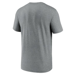 Seattle Seahawks Primetime Legend Logo Performance T-Shirt - Heather Charcoal T-shirts