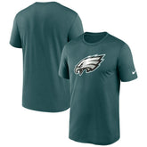 Philadelphia Eagles Primetime Legend Logo Performance T-Shirt - Midnight Green T-shirts