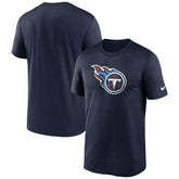 Tennessee Titans Primetime Legend Logo Performance T-Shirt - Navy T-shirts