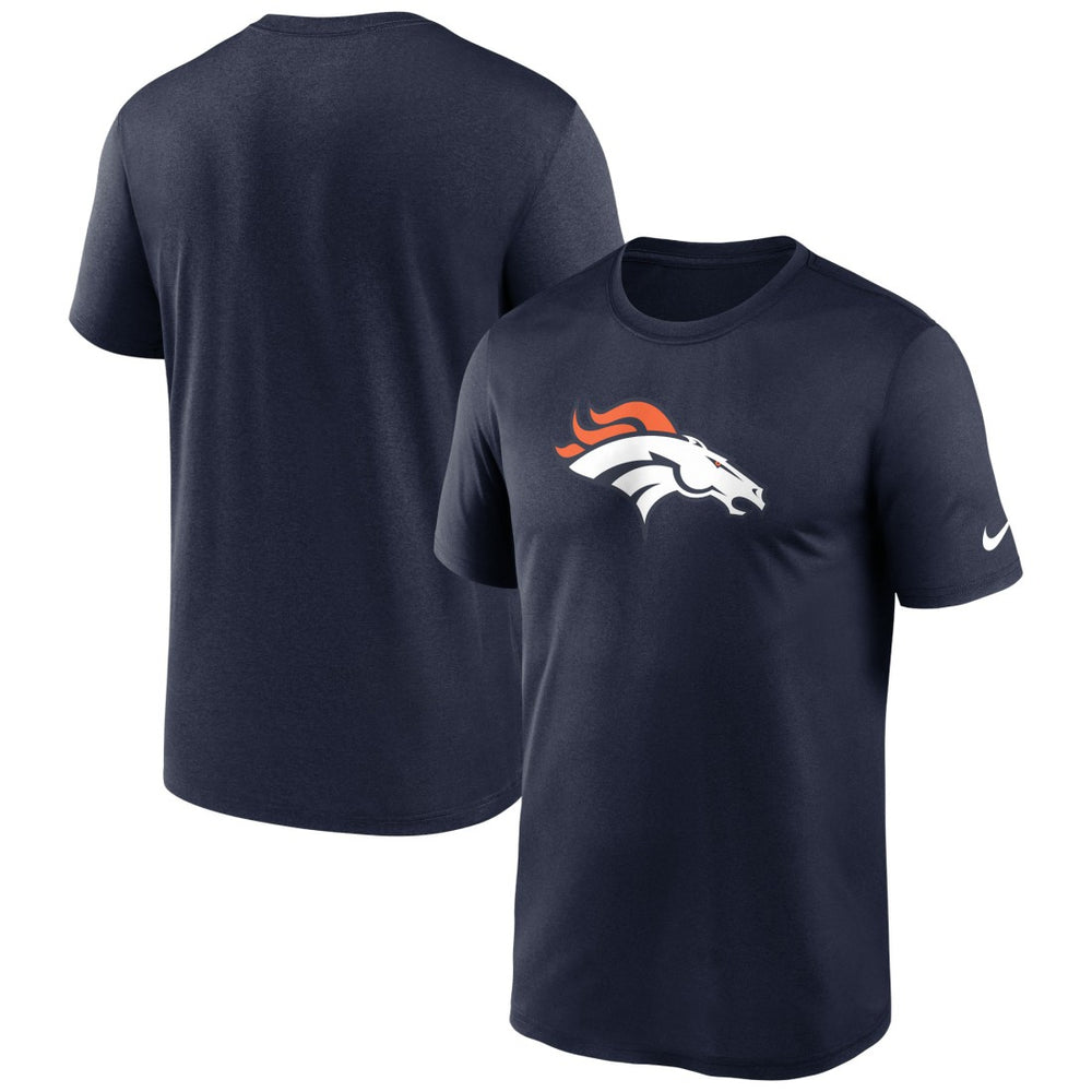 Denver Broncos Primetime Legend Logo Performance T-Shirt - Navy T-shirts