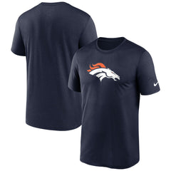 Denver Broncos Primetime Legend Logo Performance T-Shirt - Navy T-shirts
