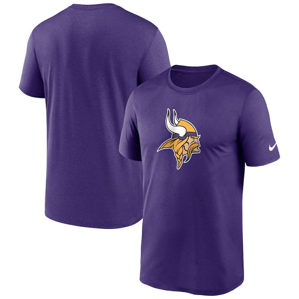 Minnesota Vikings Primetime Legend Logo Performance T-Shirt - Purple T-shirts