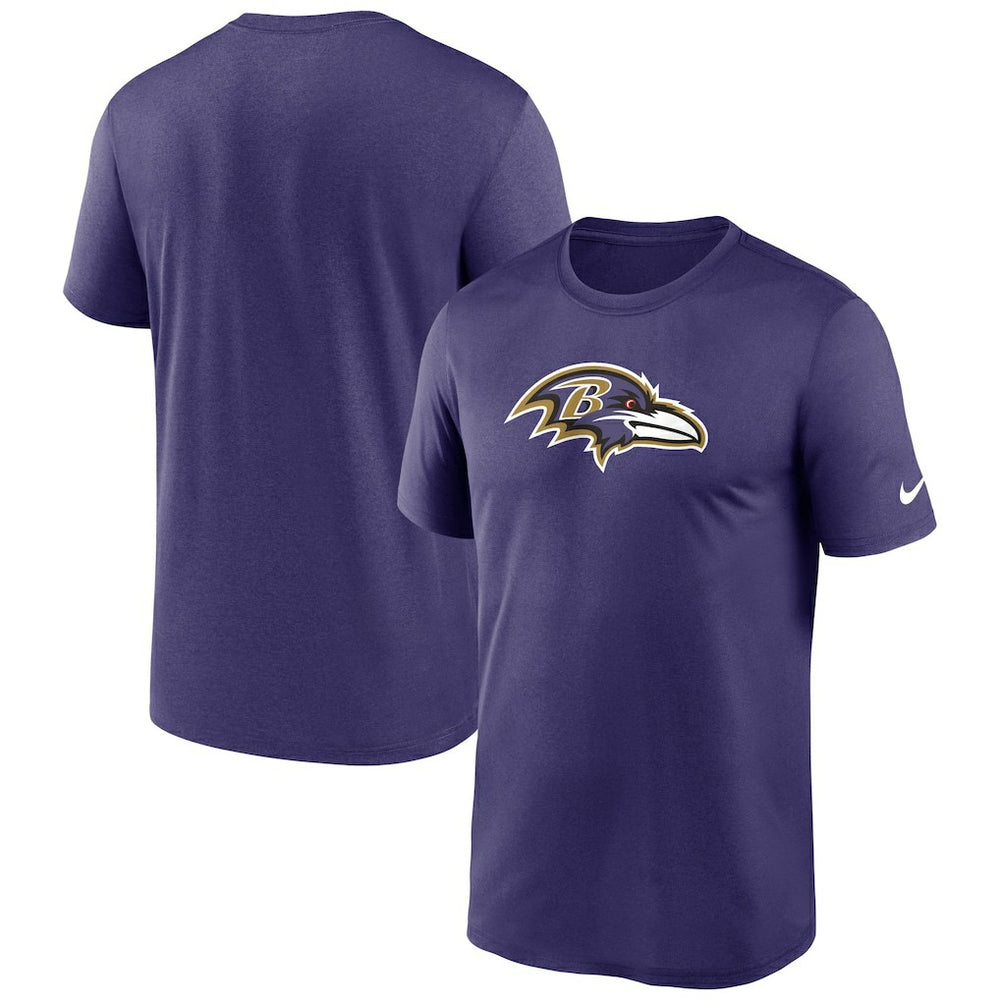 Baltimore Ravens Primetime Legend Logo Performance T-Shirt - Purple T-shirts