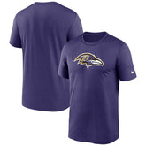 Baltimore Ravens Primetime Legend Logo Performance T-Shirt - Purple T-shirts