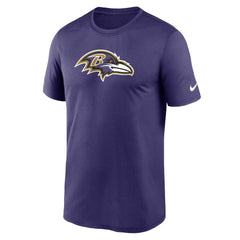 Baltimore Ravens Primetime Legend Logo Performance T-Shirt - Purple T-shirts
