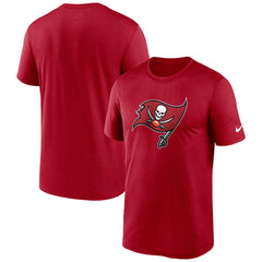 Tampa Bay Buccaneers Primetime Legend Logo Performance T-Shirt - Red T-shirts