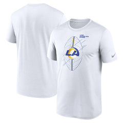 Los Angeles Rams Legend Icon Performance T-Shirt - White T-shirts