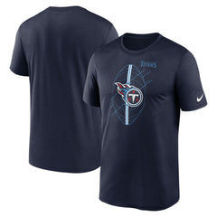 Tennessee Titans Legend Icon Performance T-Shirt - Navy T-shirts