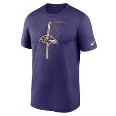 Baltimore Ravens Legend Icon Performance T-Shirt - Purple T-shirts