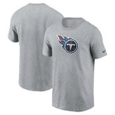Tennessee Titans Logo Essential T-Shirt - Gray T-shirts