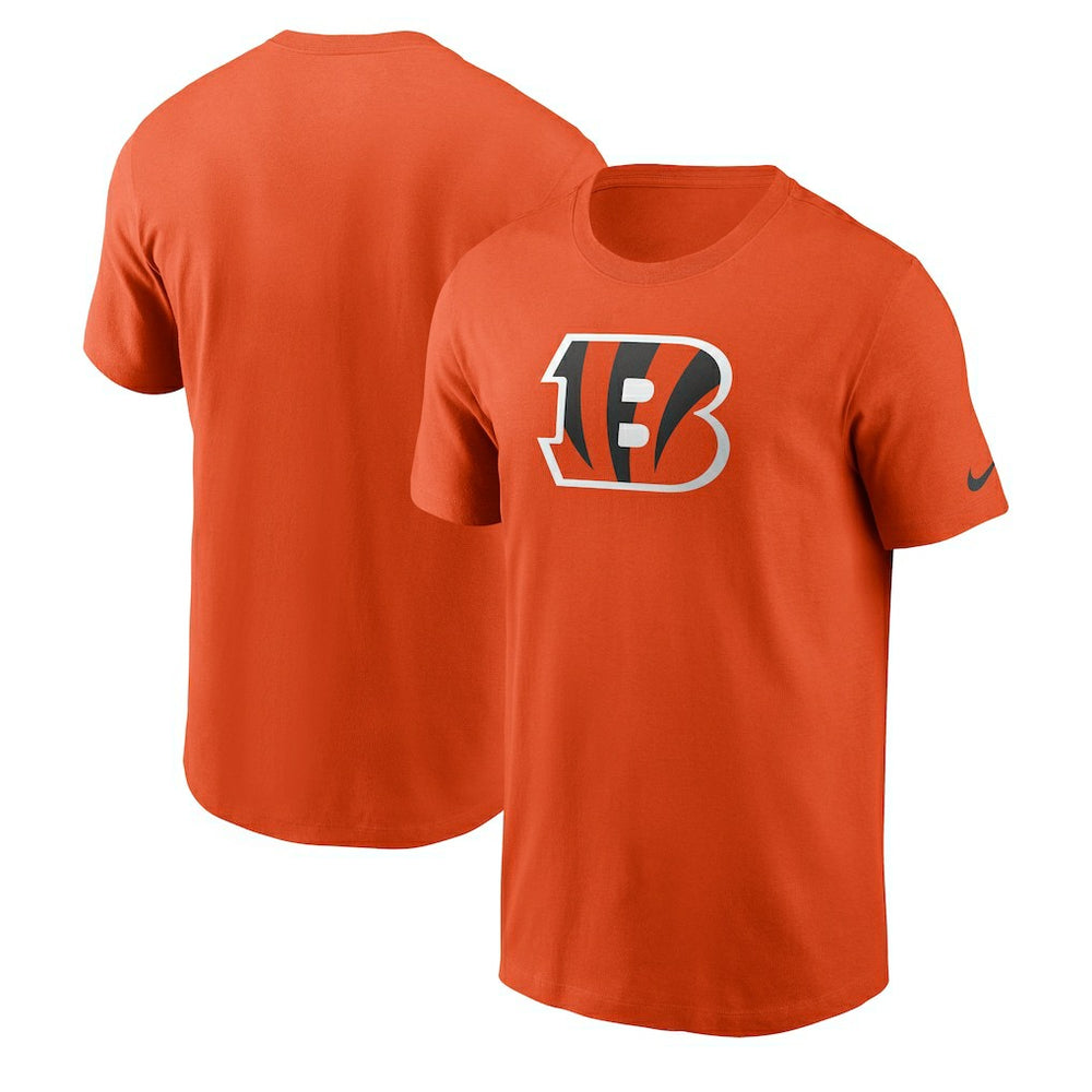 Cincinnati Bengals Primetime Logo Essential T-Shirt - Orange T-shirts
