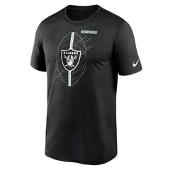 Las Vegas Raiders Big & Tall Legend Icon Performance T-Shirt - Black T-shirts
