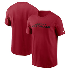 Arizona Cardinals Team Wordmark Essential T-Shirt - Cardinal T-shirts