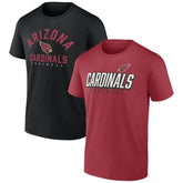Arizona Cardinals Player Pack T-Shirt Combo Set - Cardinal/Black T-shirts