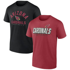 Arizona Cardinals Player Pack T-Shirt Combo Set - Cardinal/Black T-shirts