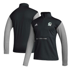 Mexico National Team Crest Long Sleeve Half-Zip Top Black - Adidas online