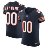 Chicago Bears Vapor F.U.S.E. Elite Custom Jersey - Navy Jerseys