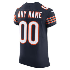 Chicago Bears Vapor F.U.S.E. Elite Custom Jersey - Navy Jerseys