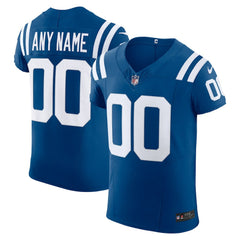Indianapolis Colts Vapor F.U.S.E. Elite Custom Jersey - Royal Jerseys