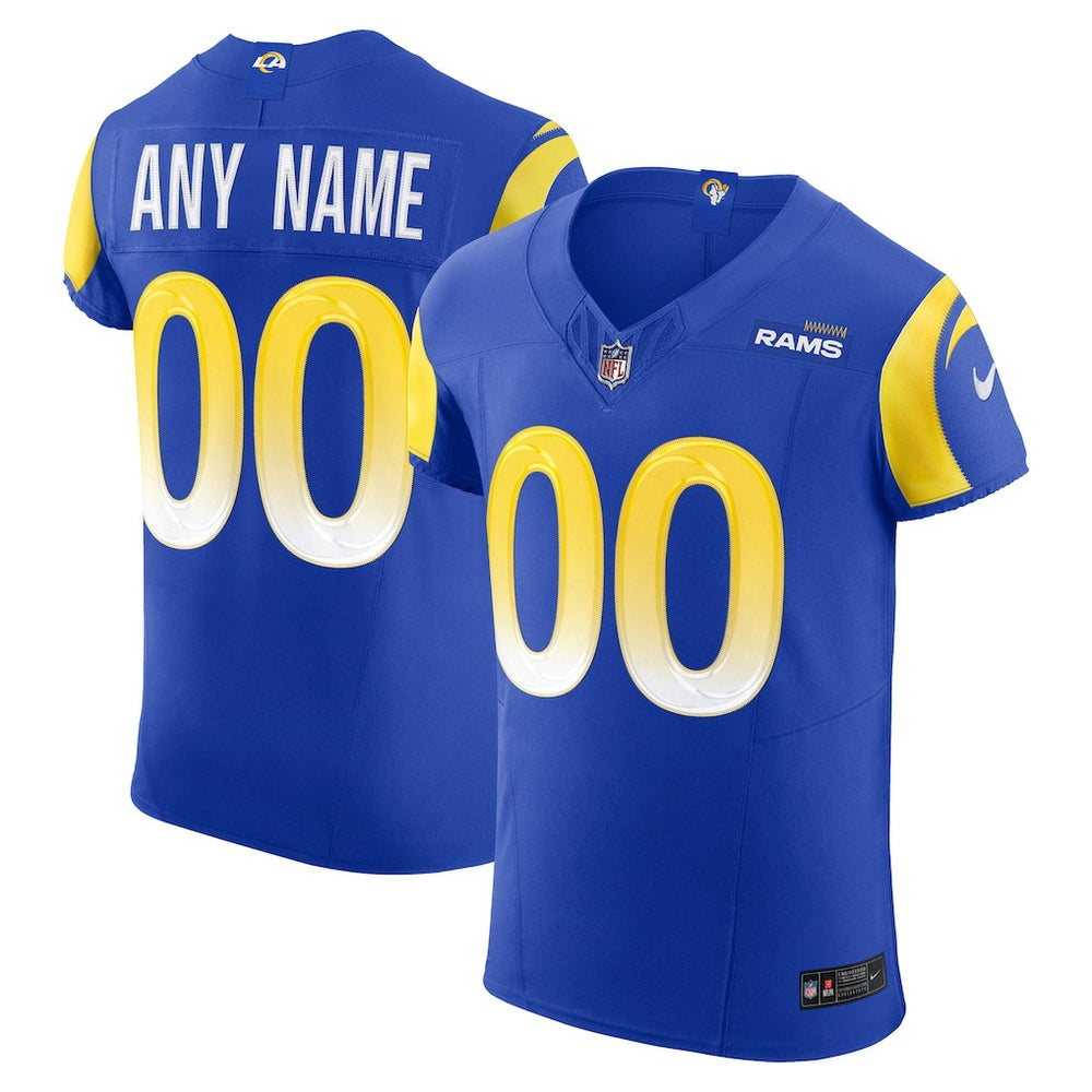 Los Angeles Rams Vapor F.U.S.E. Elite Custom Jersey - Royal Jerseys