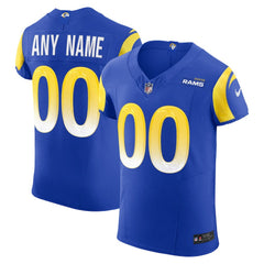 Los Angeles Rams Vapor F.U.S.E. Elite Custom Jersey - Royal Jerseys