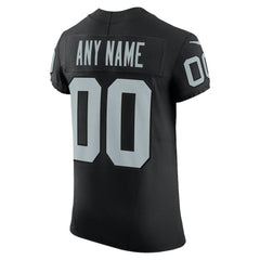 Las Vegas Raiders Vapor F.U.S.E. Elite Custom Jersey - Black Jerseys