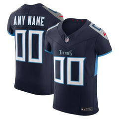 Tennessee Titans Vapor F.U.S.E. Elite Custom Jersey - Navy Jerseys