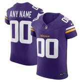 Minnesota Vikings Vapor F.U.S.E. Elite Custom Jersey - Purple Jerseys