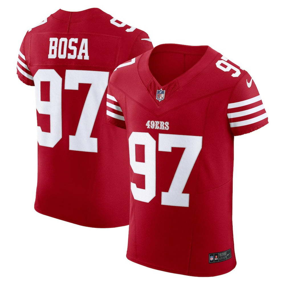 Nick Bosa San Francisco 49ers Vapor F.U.S.E. Elite Jersey - Scarlet Jerseys