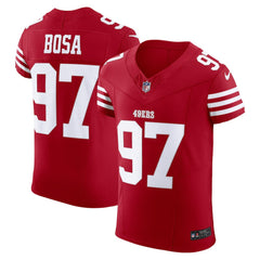 Nick Bosa San Francisco 49ers Vapor F.U.S.E. Elite Jersey - Scarlet Jerseys