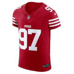 Nick Bosa San Francisco 49ers Vapor F.U.S.E. Elite Jersey - Scarlet Jerseys