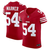 Fred Warner San Francisco 49ers Vapor F.U.S.E. Elite Jersey - Scarlet Jerseys
