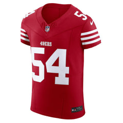 Fred Warner San Francisco 49ers Vapor F.U.S.E. Elite Jersey - Scarlet Jerseys