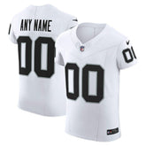 Las Vegas Raiders Vapor F.U.S.E. Elite Custom Jersey - White Jerseys