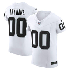 Las Vegas Raiders Vapor F.U.S.E. Elite Custom Jersey - White Jerseys