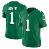 Jalen Hurts Philadelphia Eagles Vapor F.U.S.E. Limited Jersey - Kelly Green Jerseys