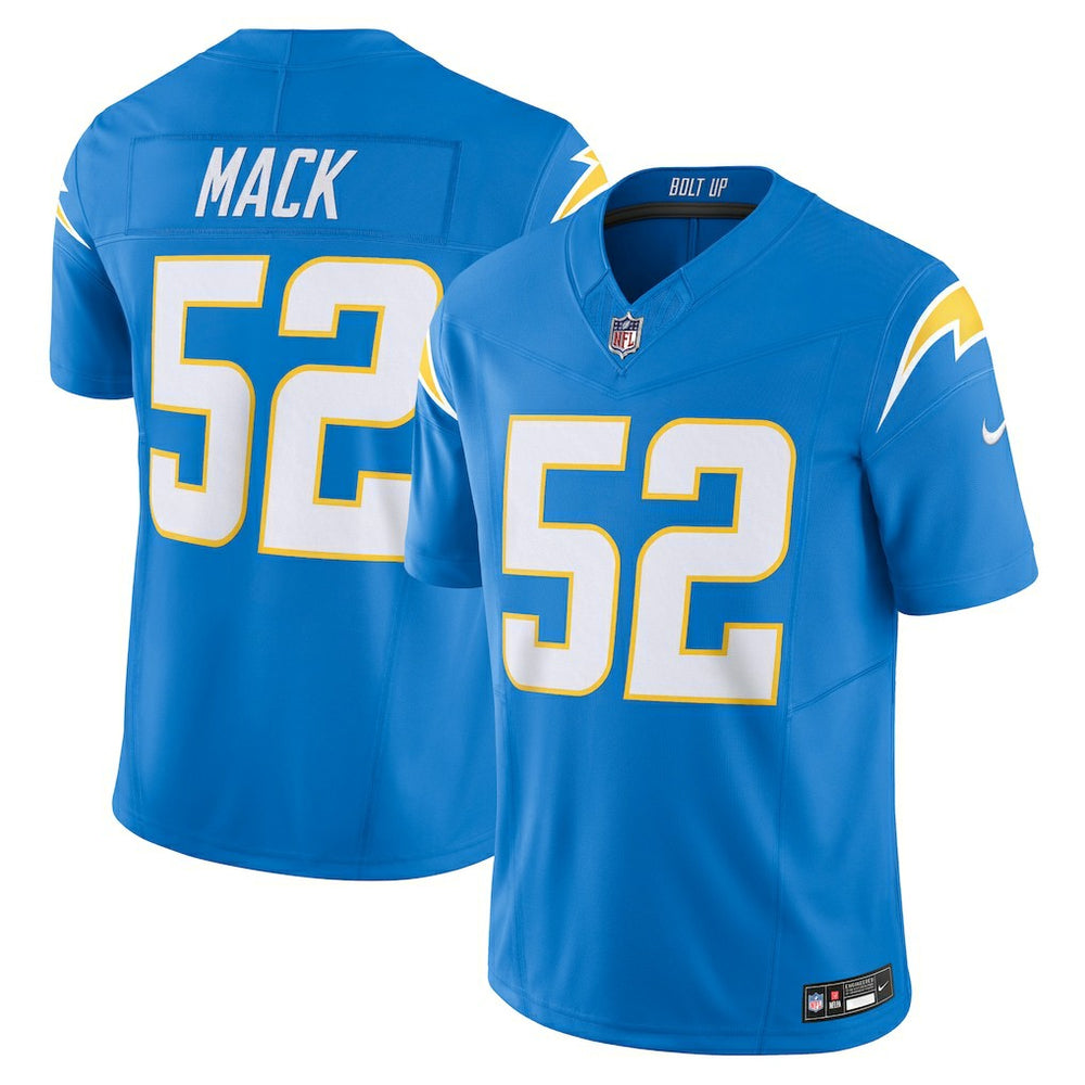 Khalil Mack Los Angeles Chargers Vapor F.U.S.E. Limited Jersey - Powder Blue Jerseys