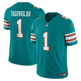 Tua Tagovailoa Miami Dolphins Vapor F.U.S.E. Limited Jersey - Aqua Jerseys