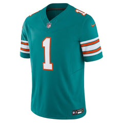Tua Tagovailoa Miami Dolphins Vapor F.U.S.E. Limited Jersey - Aqua Jerseys