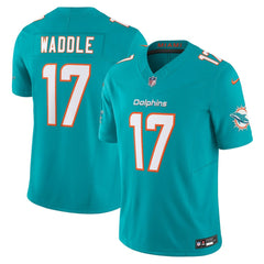 Jaylen Waddle Miami Dolphins Vapor F.U.S.E. Limited Jersey - Aqua Jerseys
